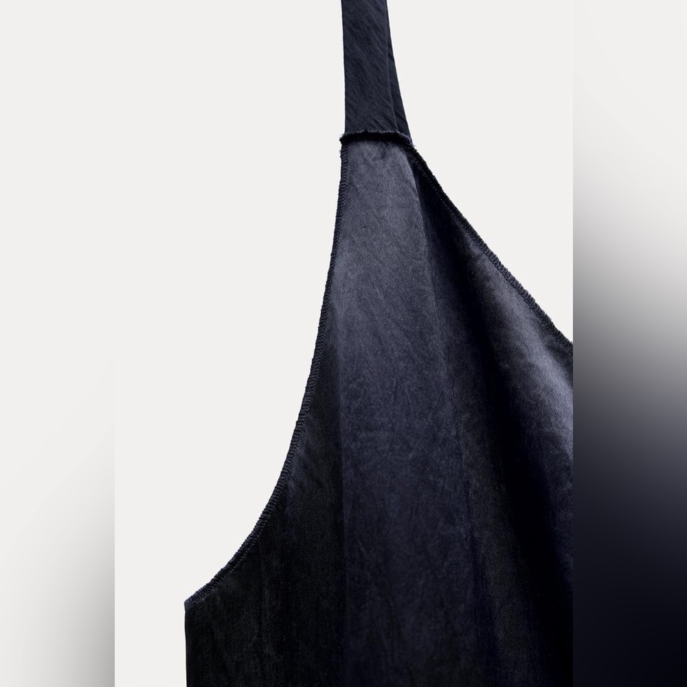 ZARA NWT SATIN EFFECT SLIP DRESS ZW COLLECTION SIZE MEDIUM - Picture 5 of 6